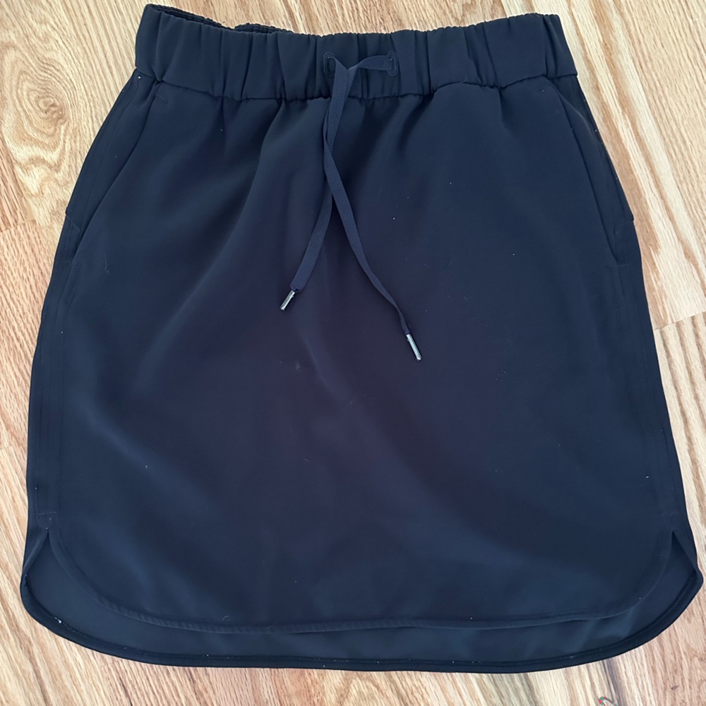 lululemon drawstring midi skirt